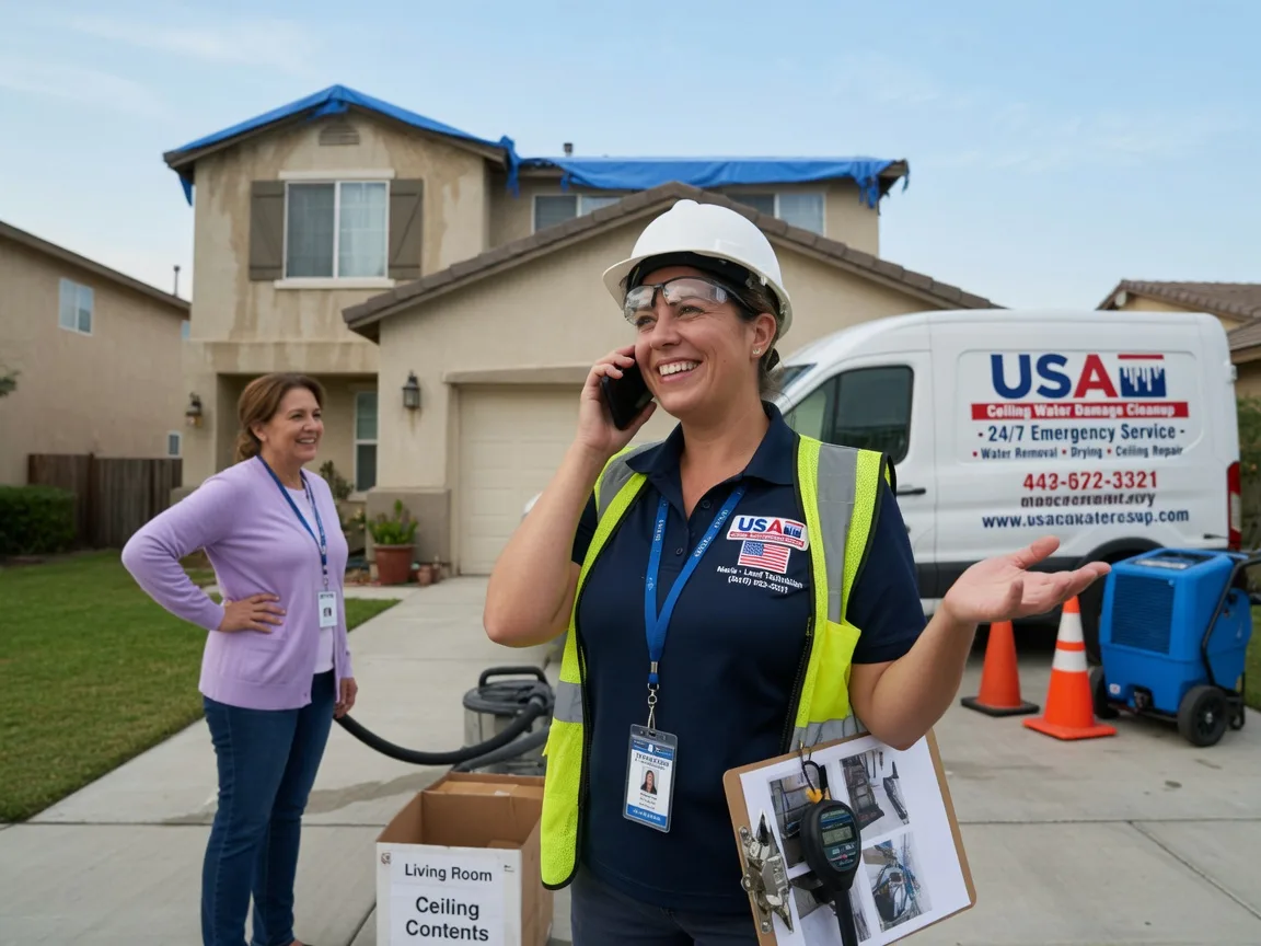 Ceiling Water Damage Restoration Dos Palos, CA FAQs